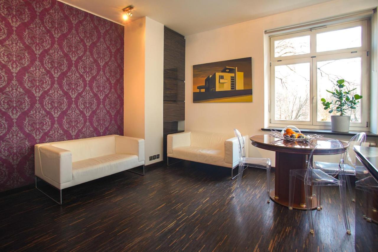 Apartament Powisle Warschau Buitenkant foto