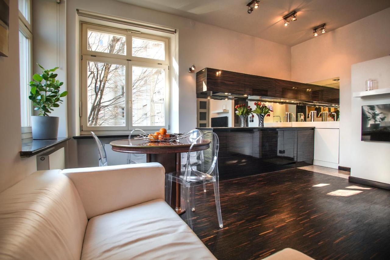 Apartament Powisle Warschau Buitenkant foto